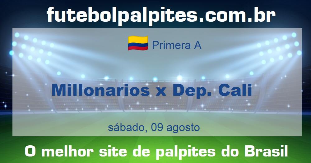 Millonarios x Dep. Cali Millonarios x Dep. Cali