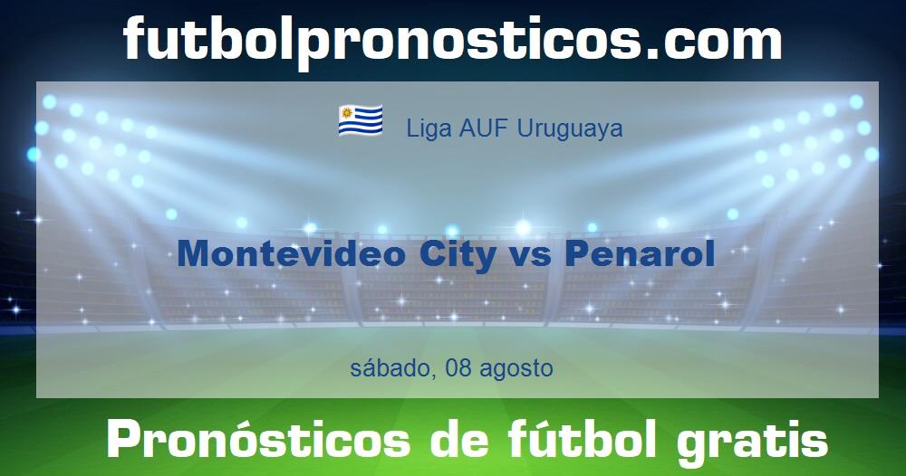 Montevideo City vs Penarol Montevideo City vs Penarol