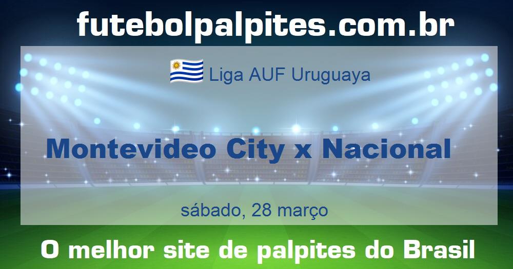 Montevideo City x Nacional