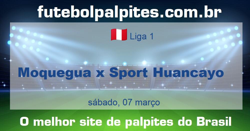 Moquegua x Sport Huancayo