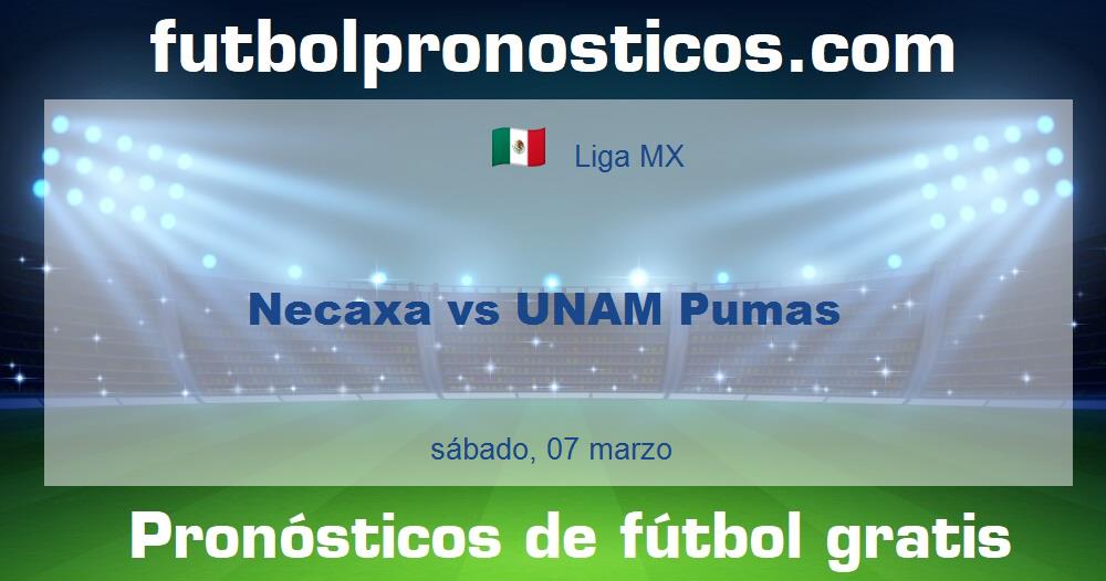 Necaxa vs UNAM Pumas