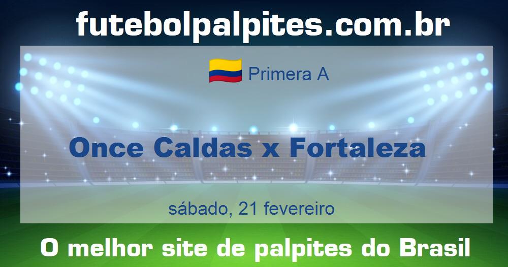 Once Caldas x Fortaleza