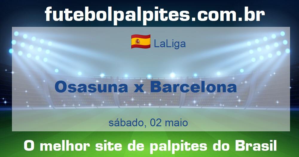 Osasuna x Barcelona