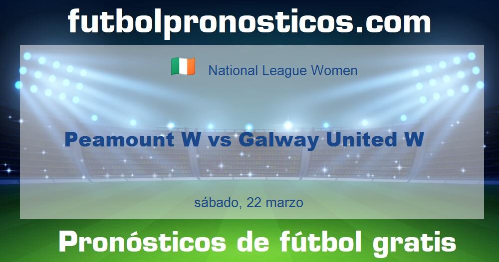 Peamount W vs Galway United W