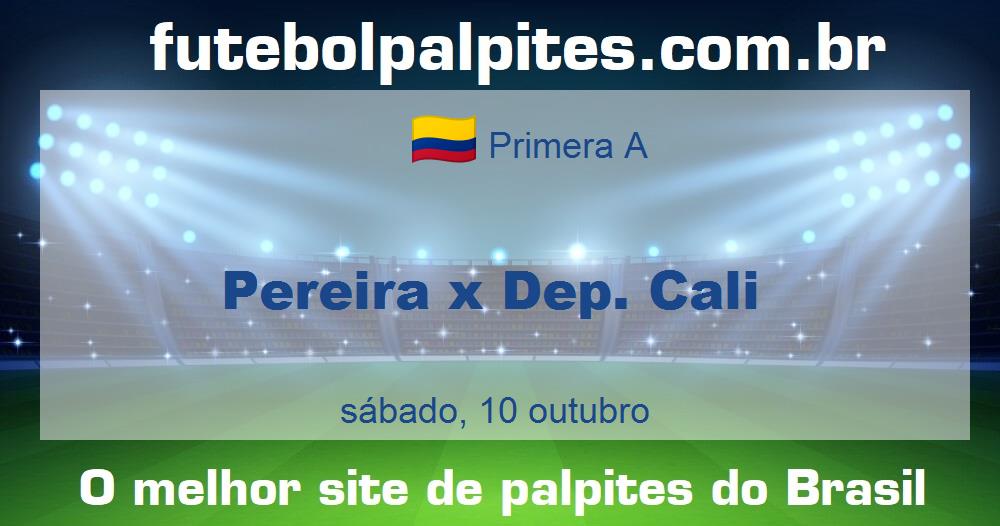 Pereira x Dep. Cali Pereira x Dep. Cali