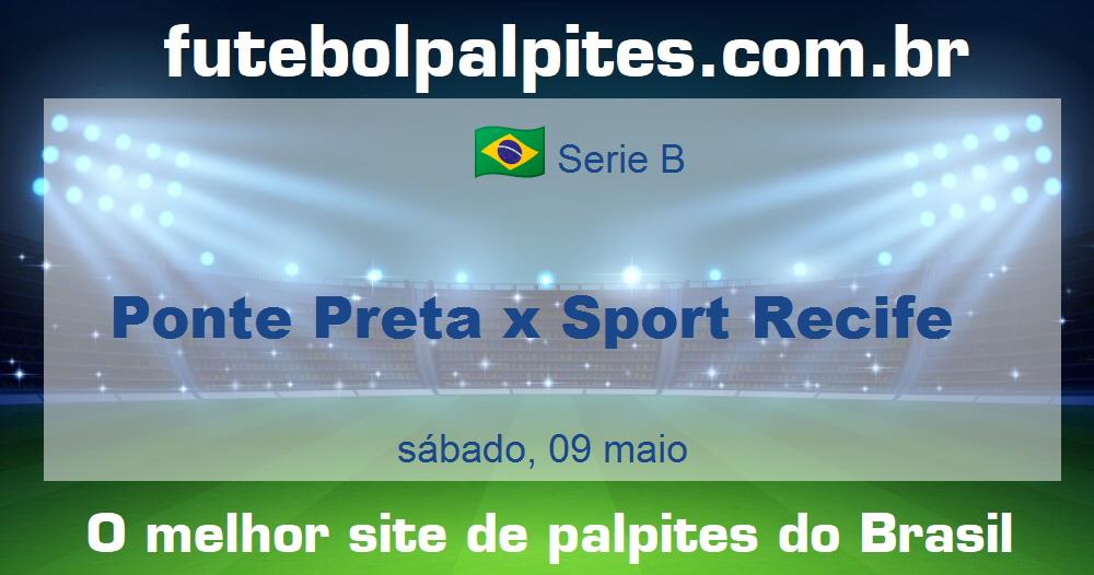 Ponte Preta x Sport Recife