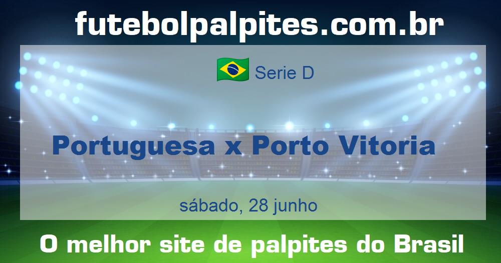 Portuguesa x Porto Vitoria Portuguesa x Porto Vitoria