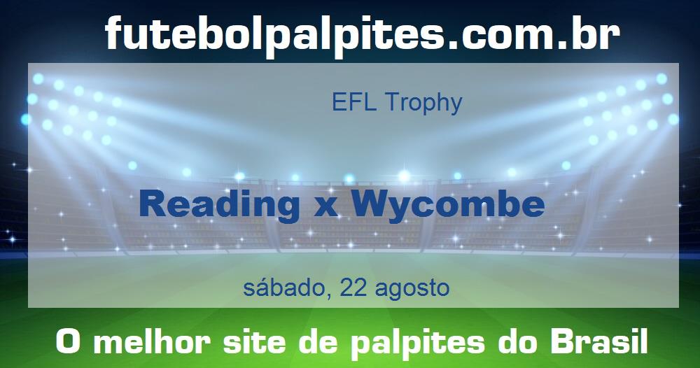 Reading x Wycombe Reading x Wycombe