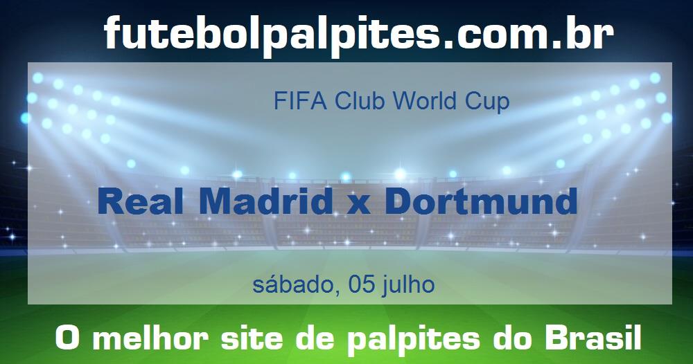 Real Madrid x Dortmund Real Madrid x Dortmund