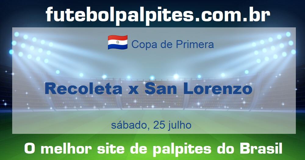 Recoleta x San Lorenzo Recoleta x San Lorenzo