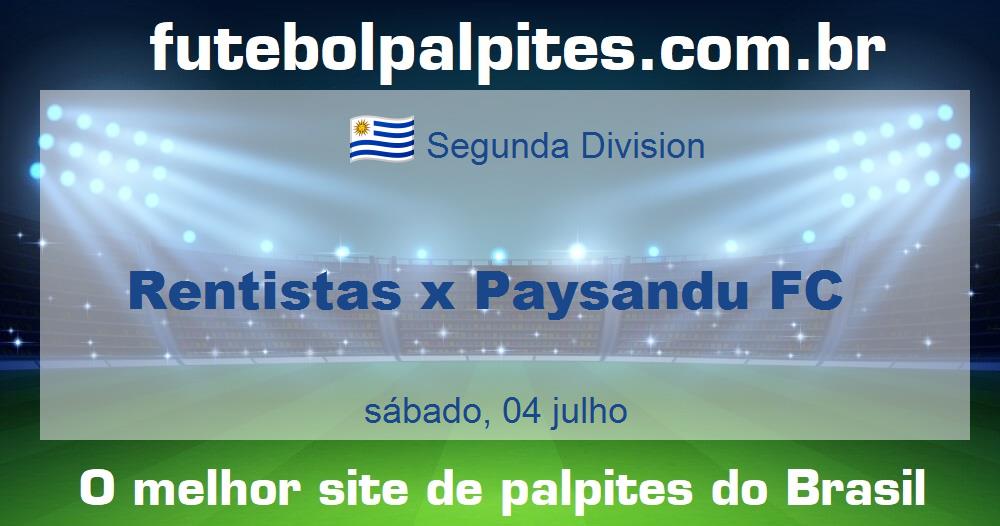 Rentistas x Paysandu FC
