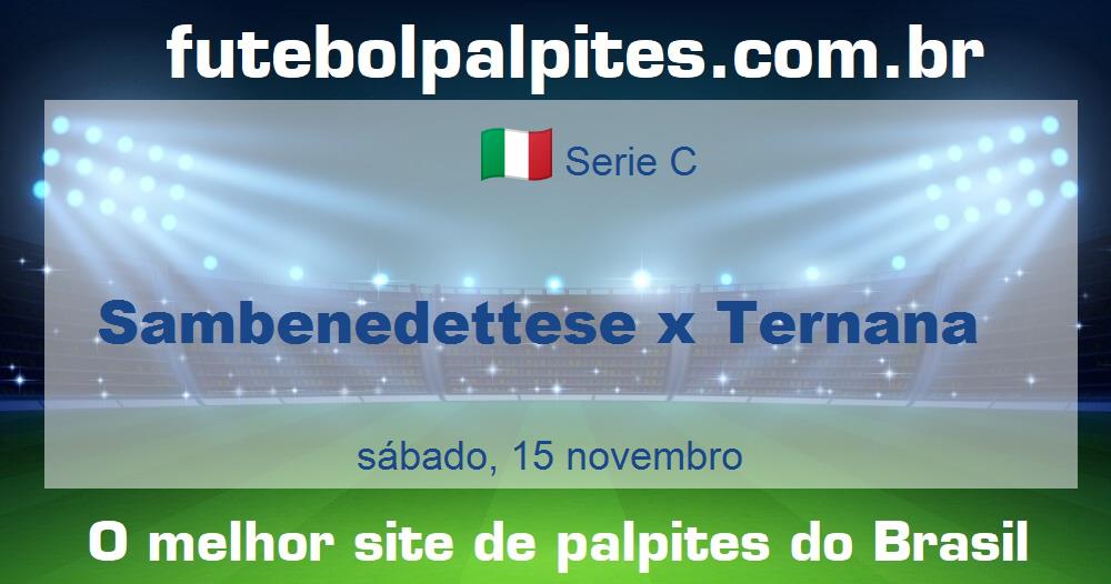 Sambenedettese x Ternana