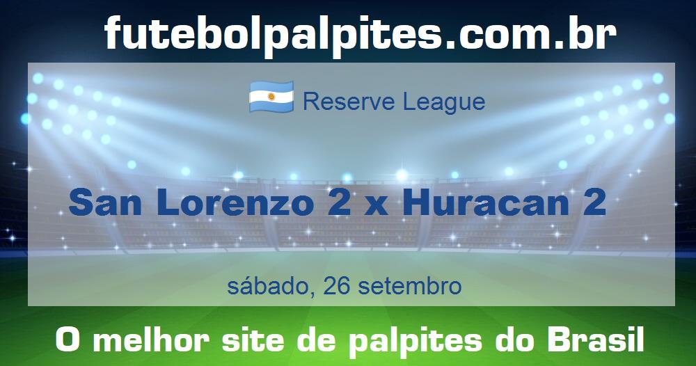 San Lorenzo 2 x Huracan 2 San Lorenzo 2 x Huracan 2