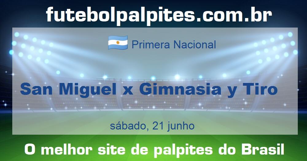 San Miguel x Gimnasia y Tiro San Miguel x Gimnasia y Tiro