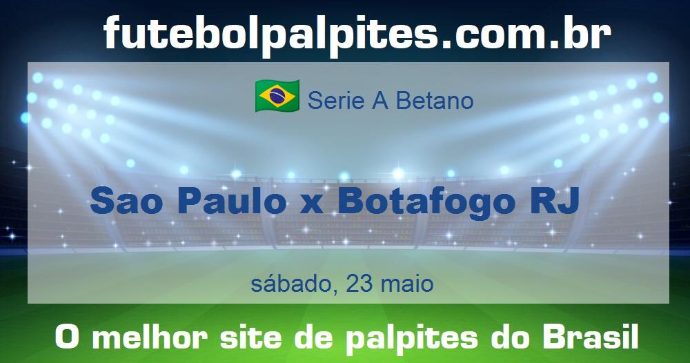 Sao Paulo x Botafogo RJ Sao Paulo x Botafogo RJ