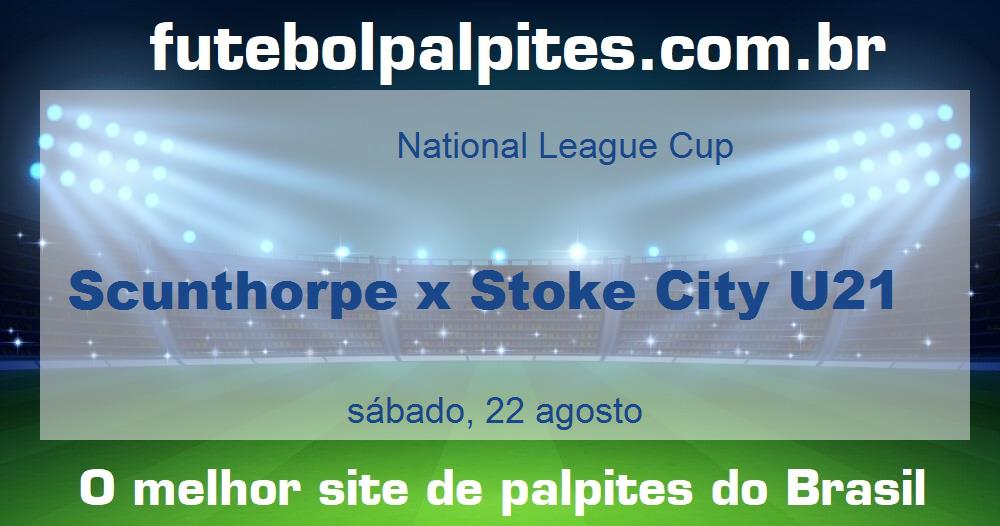 Scunthorpe x Stoke City U21 Scunthorpe x Stoke City U21