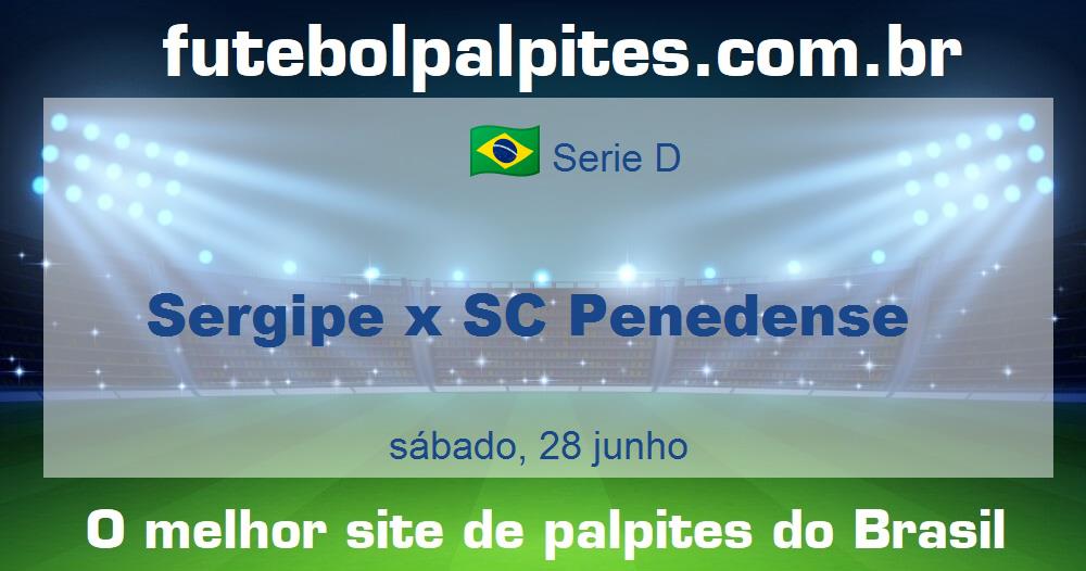 Sergipe x SC Penedense Sergipe x SC Penedense