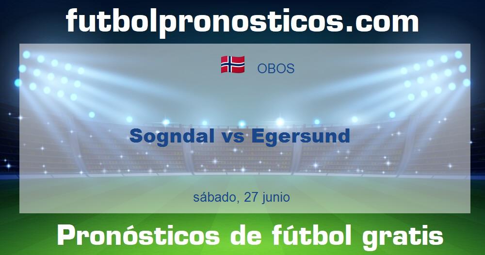 Sogndal vs Egersund