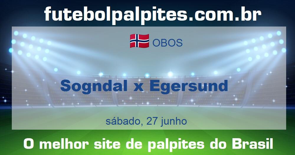 Sogndal x Egersund