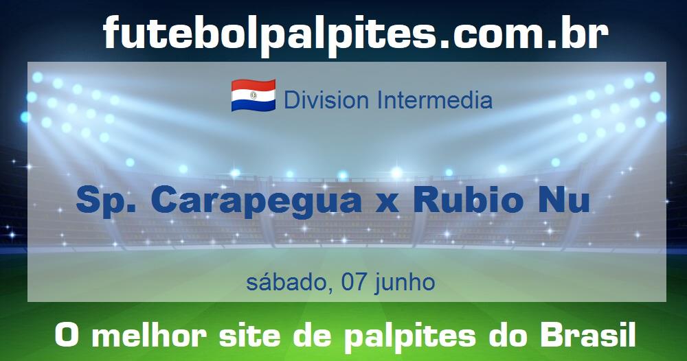 Sp. Carapegua x Rubio Nu Sp. Carapegua x Rubio Nu