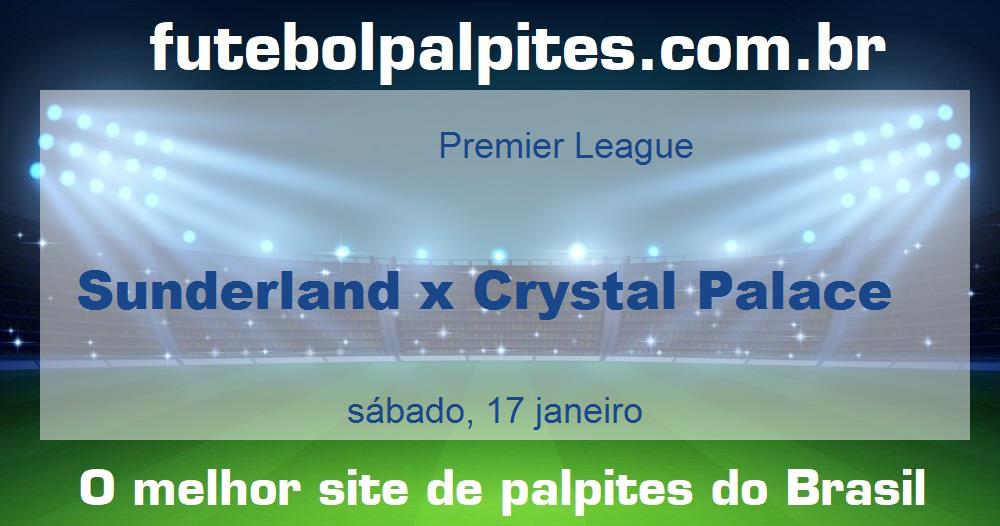 Sunderland x Crystal Palace