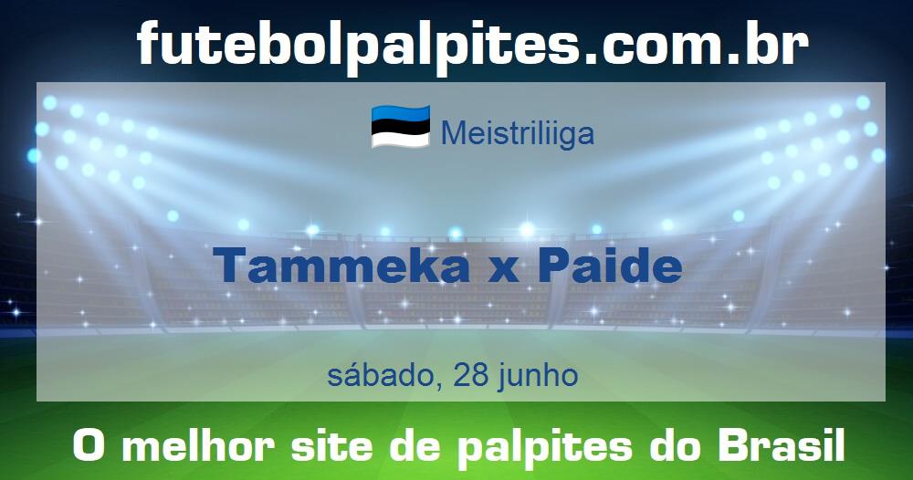 Tammeka x Paide Tammeka x Paide