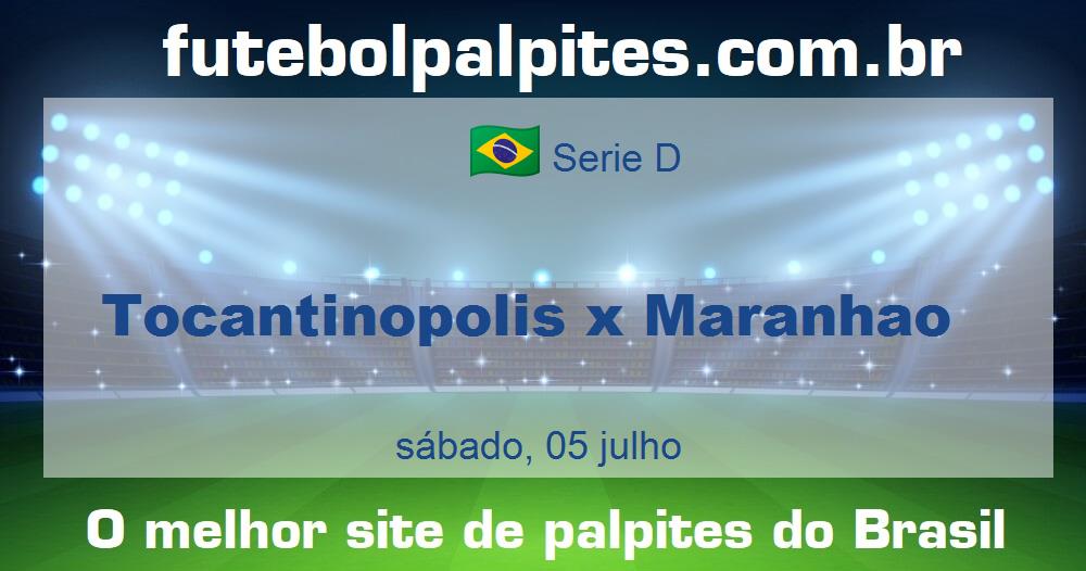 Tocantinopolis x Maranhao Tocantinopolis x Maranhao