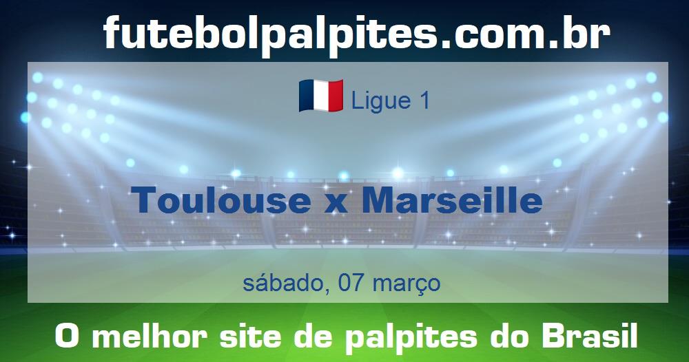 Toulouse x Marseille Toulouse x Marseille