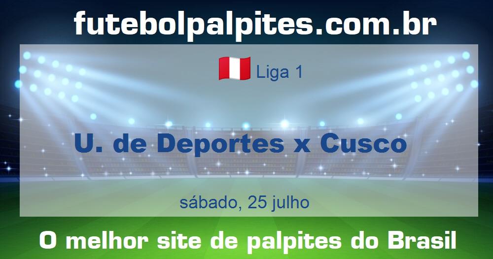 U. de Deportes x Cusco