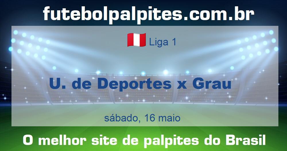 U. de Deportes x Grau