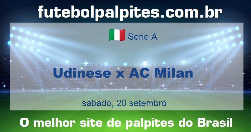 Udinese x AC Milan