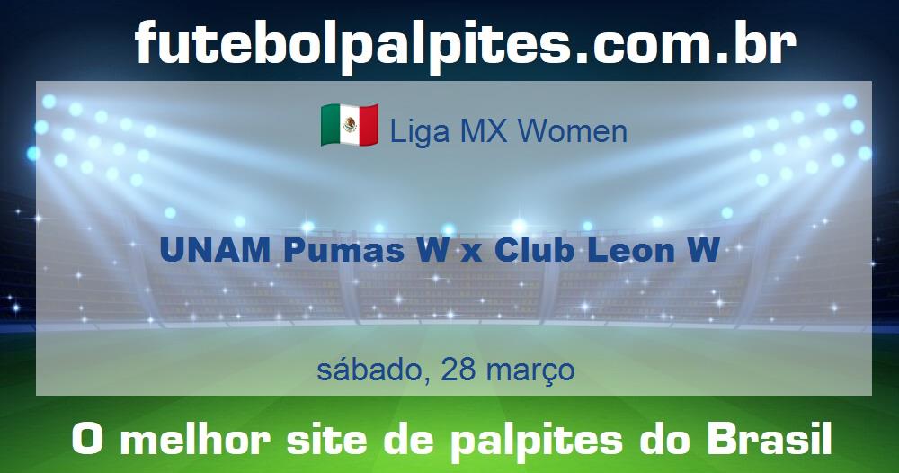 UNAM Pumas W x Club Leon W