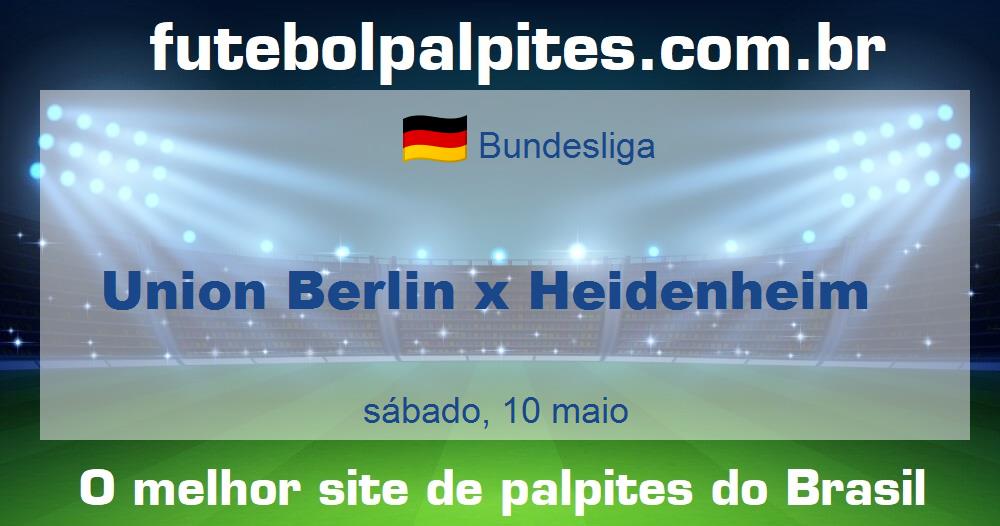 Union Berlin x Heidenheim Union Berlin x Heidenheim