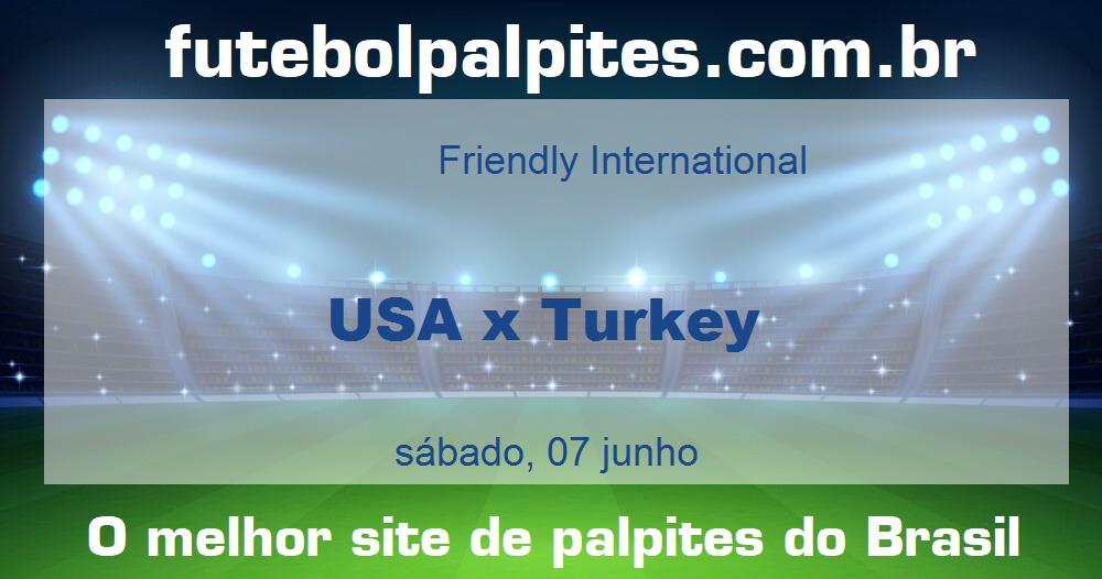 USA x Turkey USA x Turkey