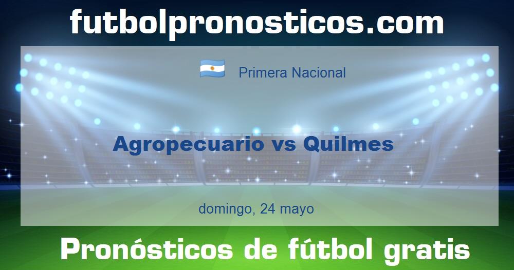 Agropecuario vs Quilmes Agropecuario vs Quilmes