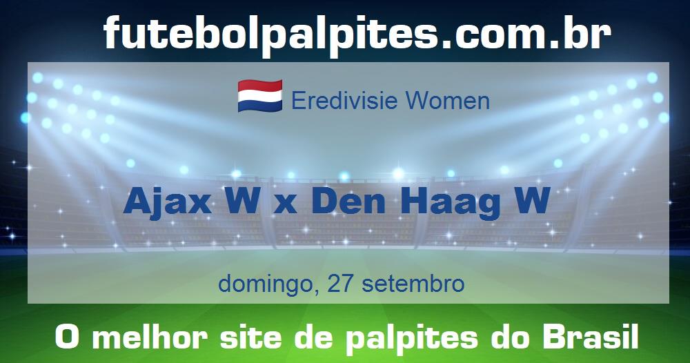 Ajax W x Den Haag W
