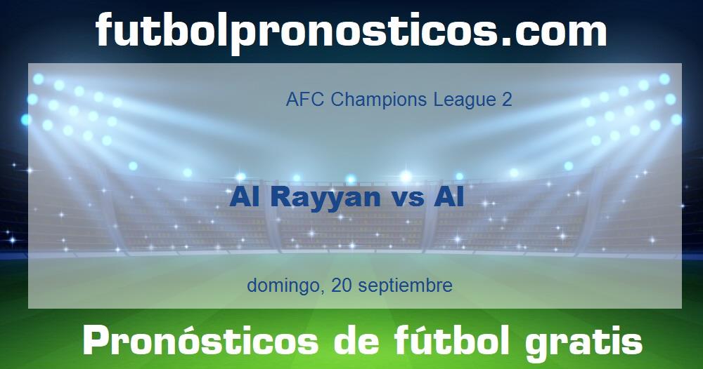 Al Rayyan vs Al Al Rayyan vs Al