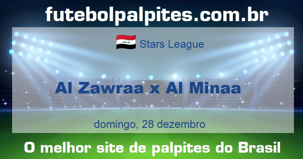 Al Zawraa x Al Minaa