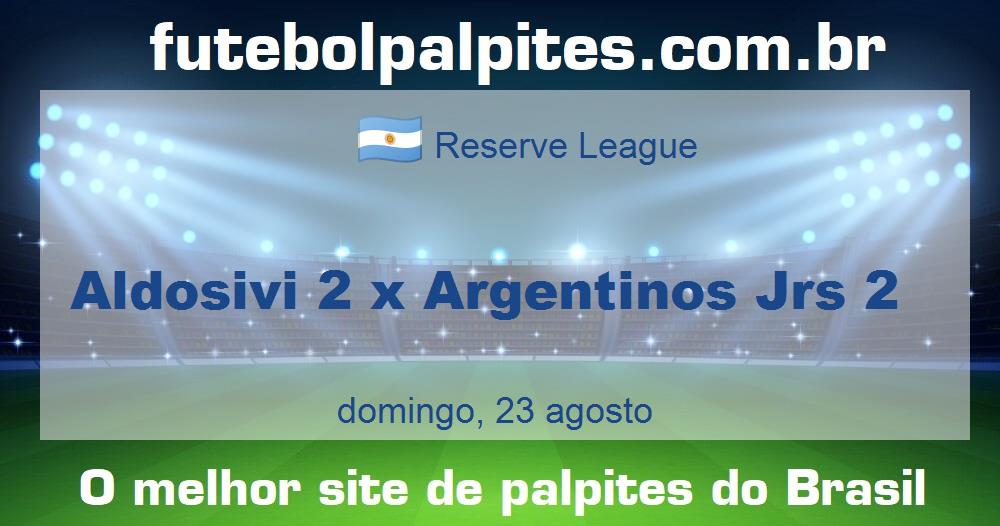 Aldosivi 2 x Argentinos Jrs 2 Aldosivi 2 x Argentinos Jrs 2
