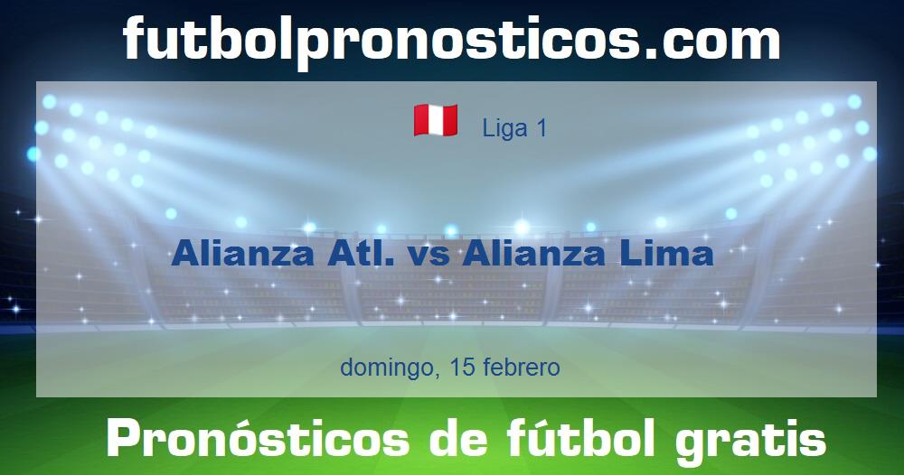 Alianza Atl. vs Alianza Lima