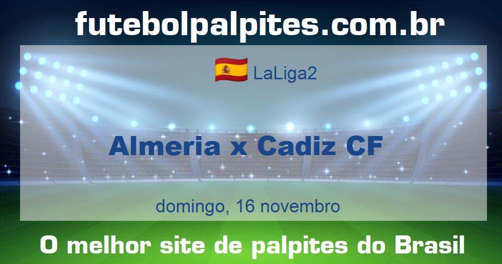Almeria x Cadiz CF Almeria x Cadiz CF