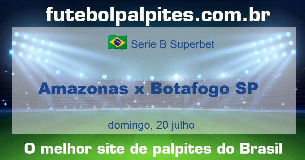 Amazonas x Botafogo SP Amazonas x Botafogo SP
