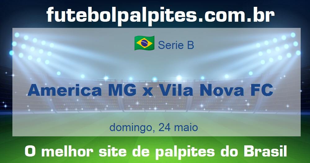 America MG x Vila Nova FC