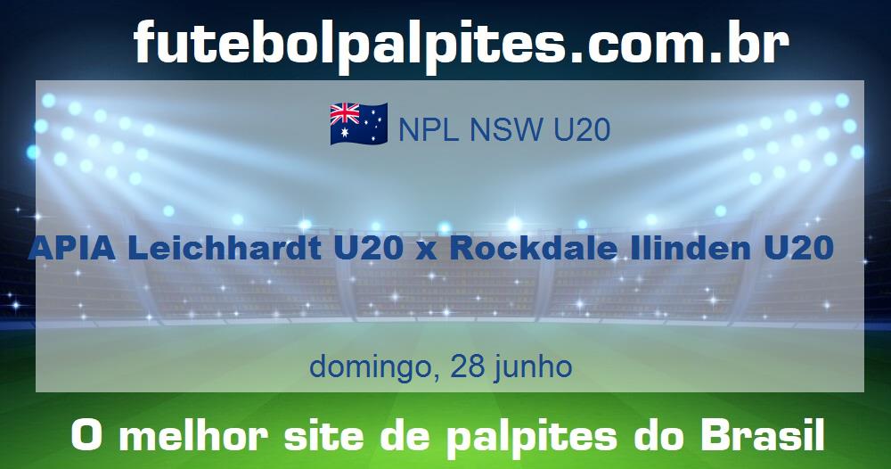 APIA Leichhardt U20 x Rockdale Ilinden U20