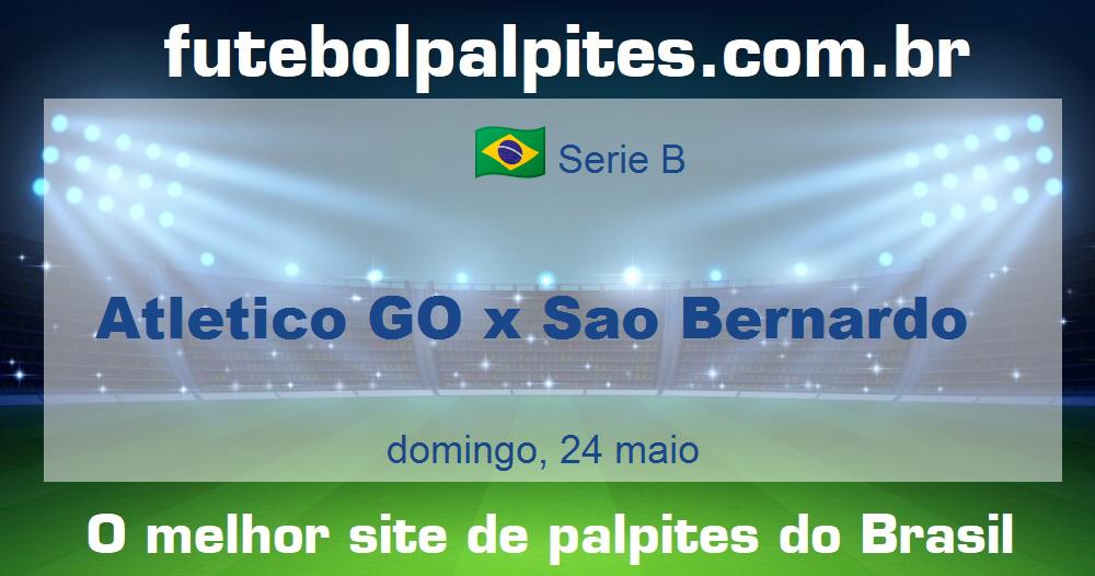 Atletico GO x Sao Bernardo