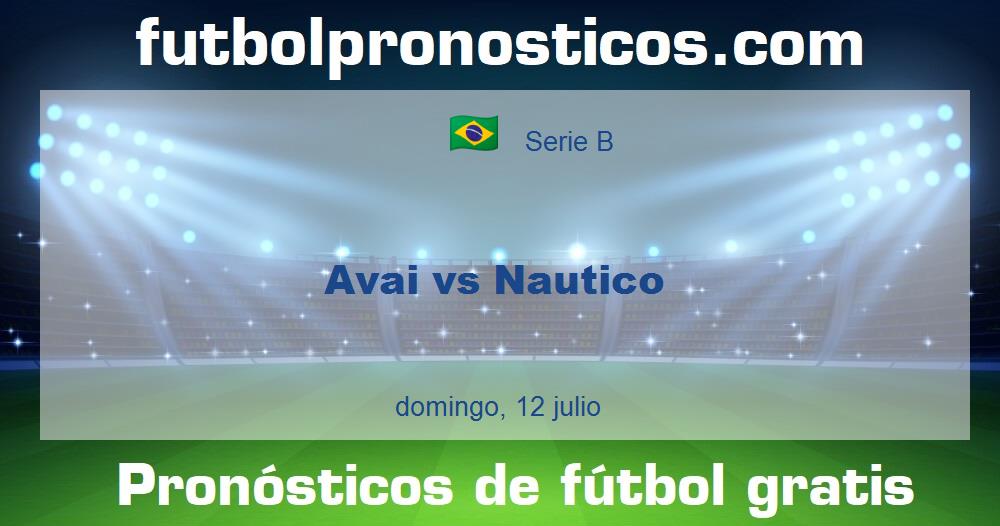Avai vs Nautico Avai vs Nautico