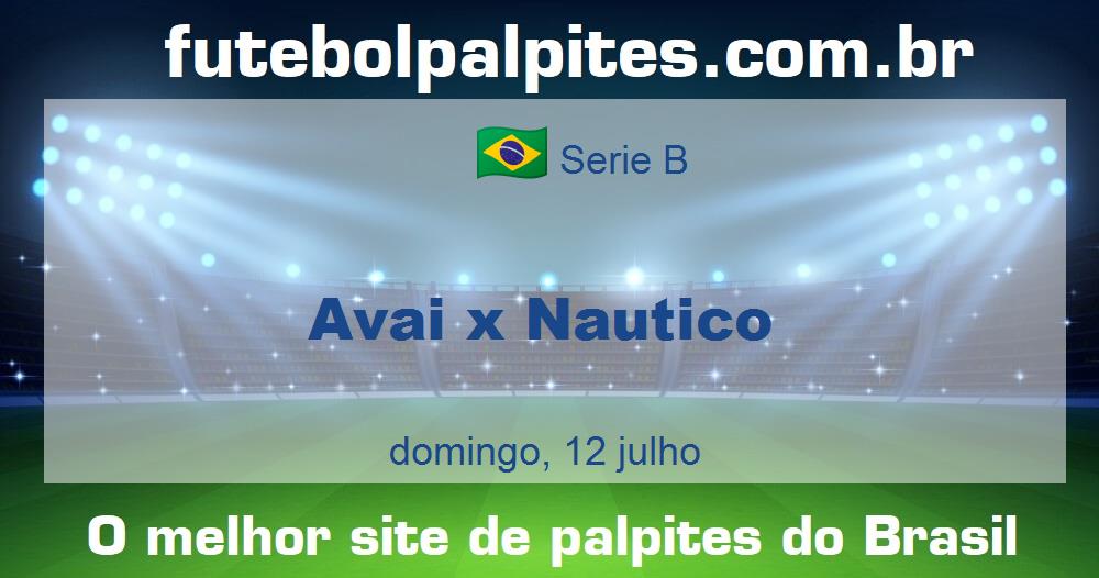 Avai x Nautico Avai x Nautico