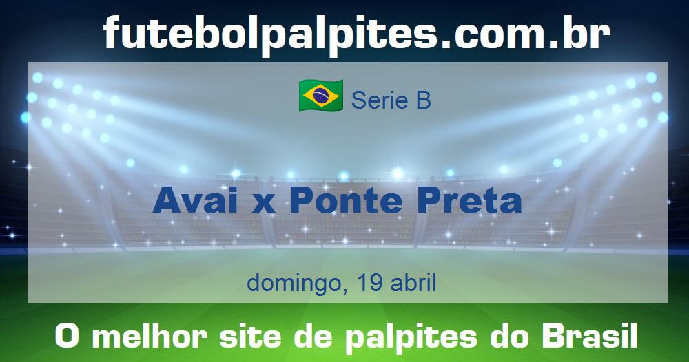 Avai x Ponte Preta