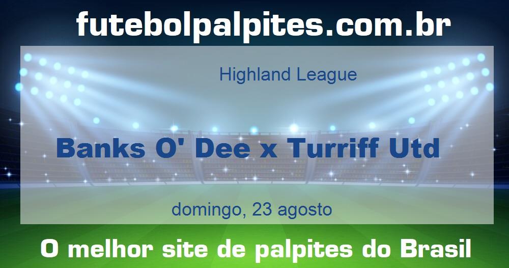 Banks O' Dee x Turriff Utd Banks O' Dee x Turriff Utd