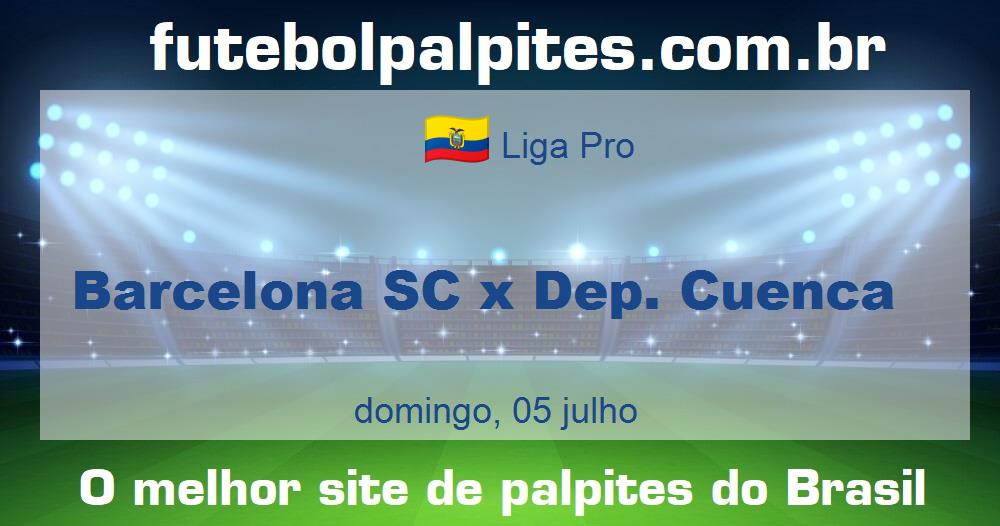 Barcelona SC x Dep. Cuenca Barcelona SC x Dep. Cuenca
